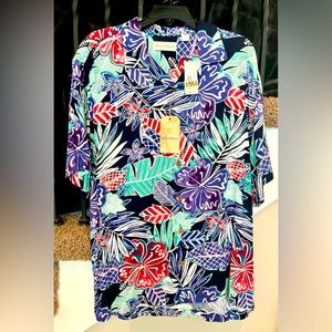 Men’s BRAND NEW Size Large Short Sleeve Shirt.  #1552